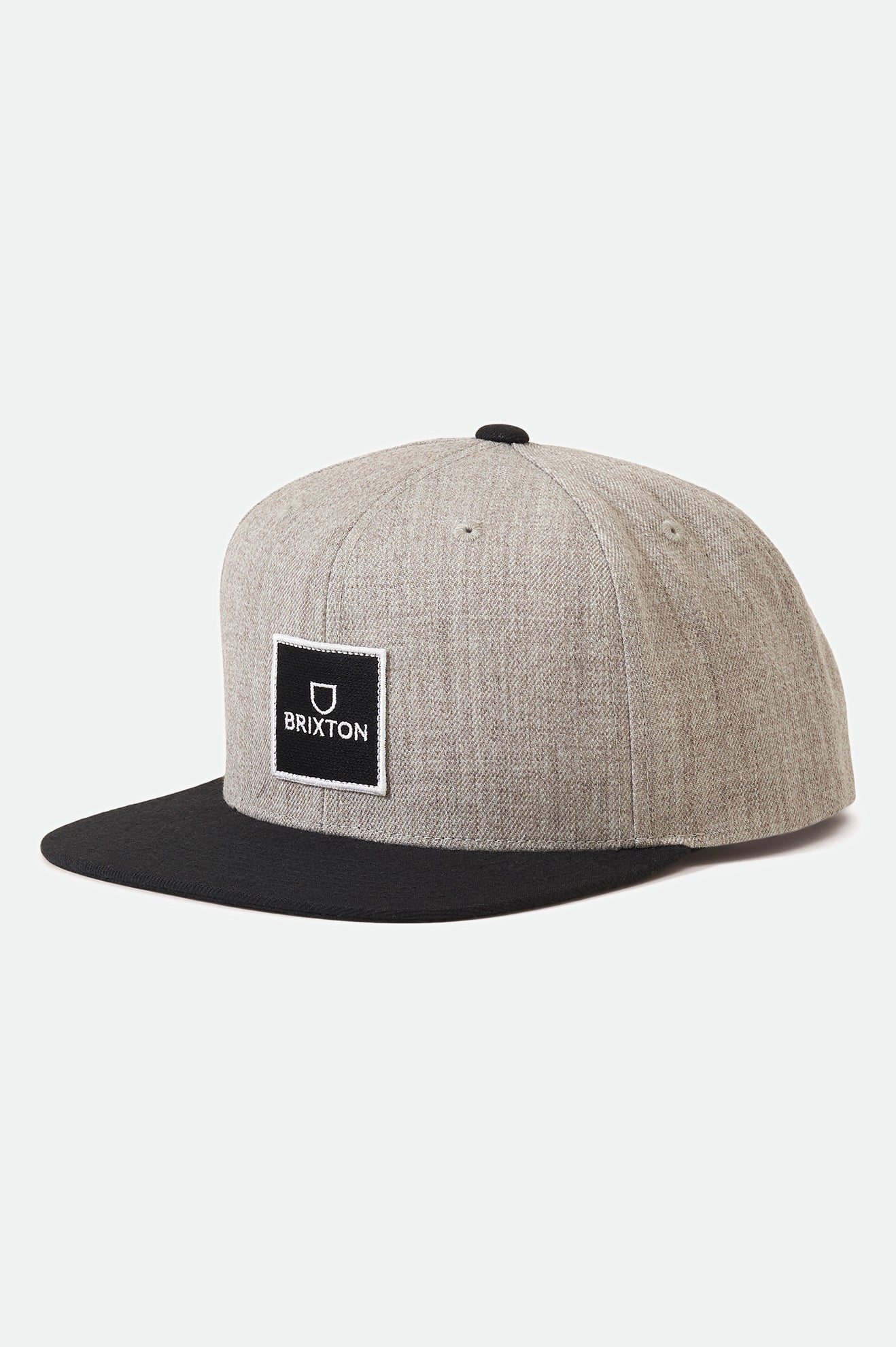 Alpha Square Netplus MP Snapback - Heather Grey/Black